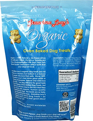 GRANDMA LUCY'S Organic Baked Treat for Dogs