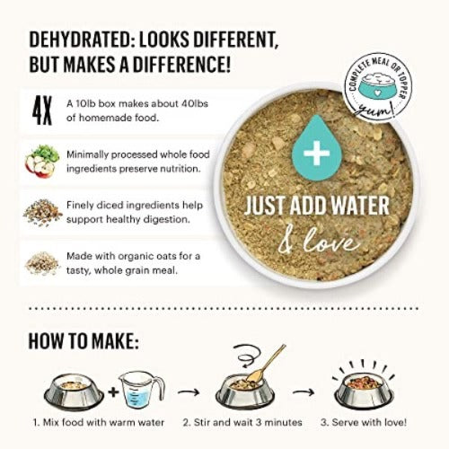 The Honest Kitchen Human Grade Dehydrated Whole Grain Dog Food