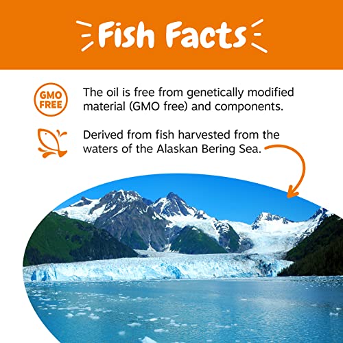 Pure Wild Alaskan Salmon Oil for Dogs & Cats