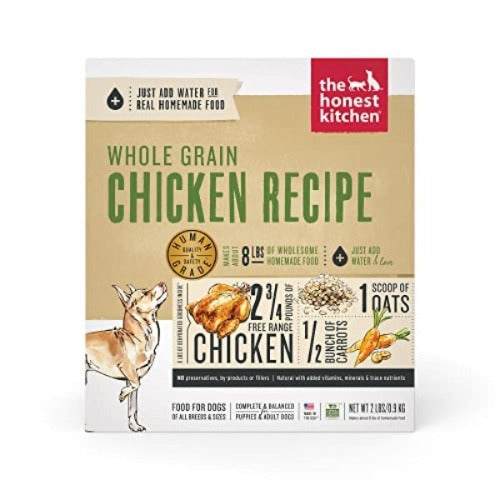 Dehydrated dog food