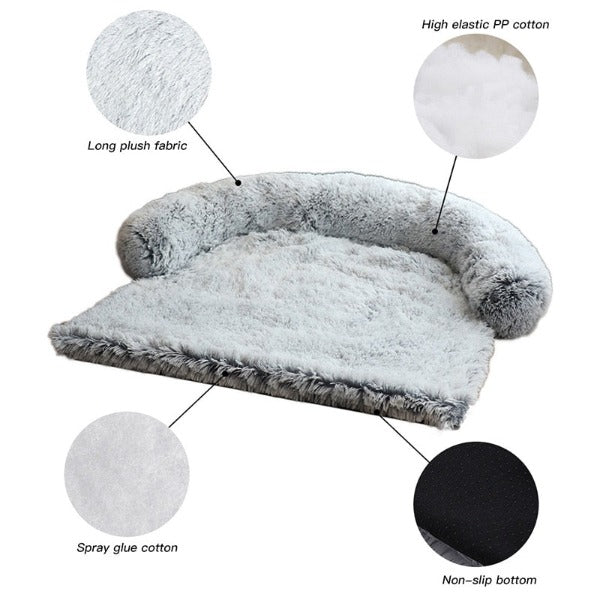 The Faux Blanket Couch