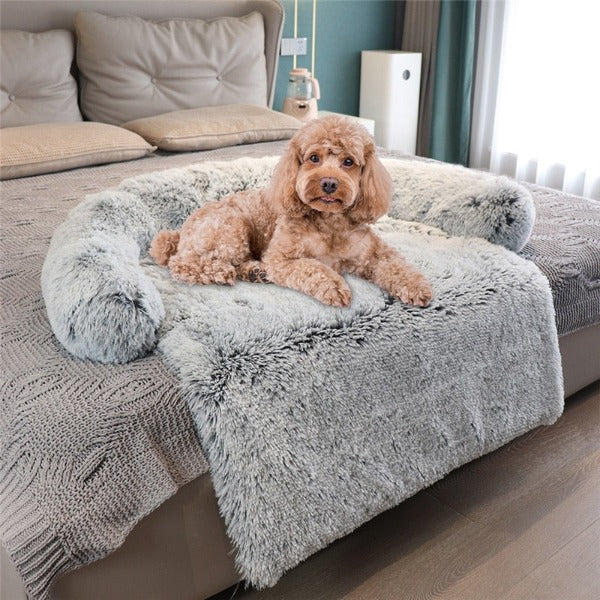 The Faux Blanket Couch