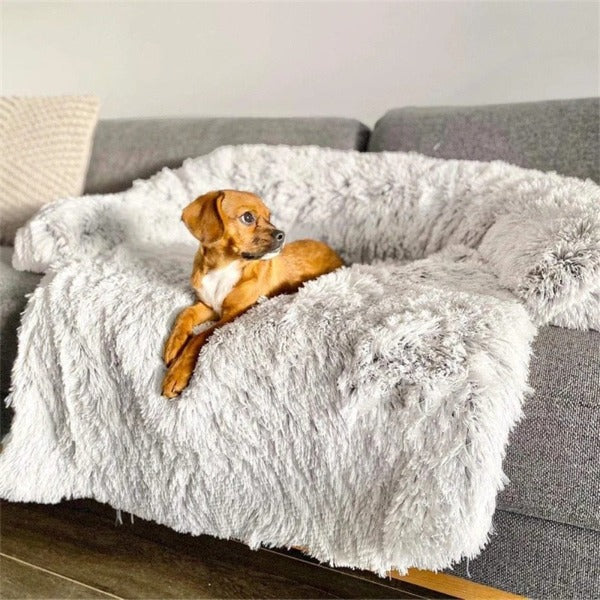 The Faux Blanket Couch