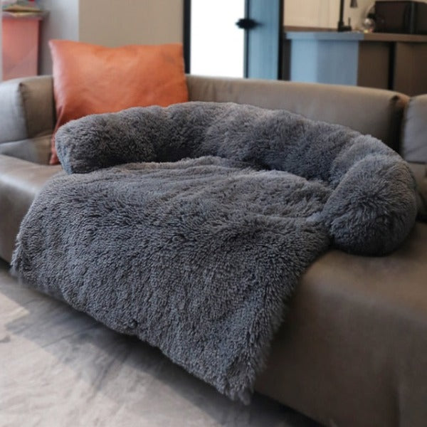 The Faux Blanket Couch