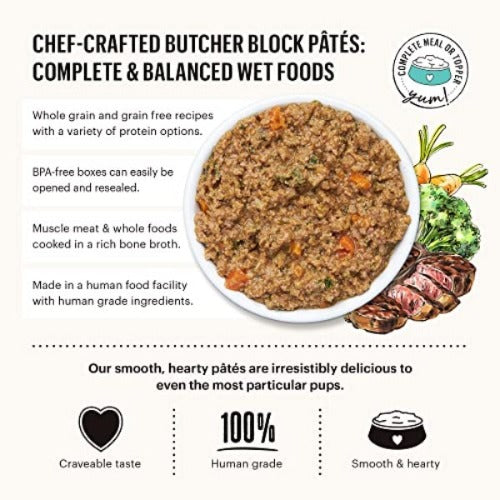 The Honest Kitchen Butcher Block Pâté: Chicken & Super Greens