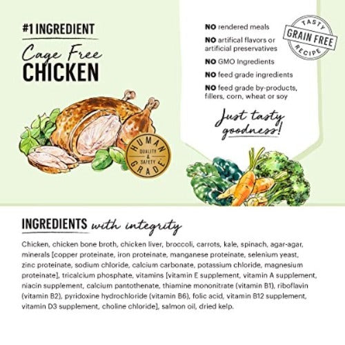 The Honest Kitchen Butcher Block Pâté: Chicken & Super Greens