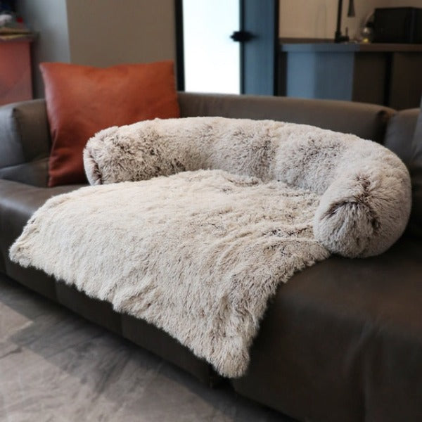 The Faux Blanket Couch